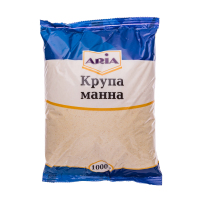 Крупа манна фасована 1кг ТМ ARIA